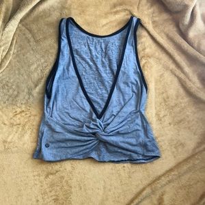 Lululemon twist back tank